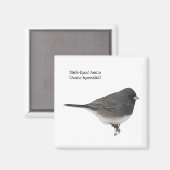 黒い目のユンコ マグネット (正面/裏面)