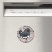 黒い目のユンコ(石板色) マグネット (インサイチュ (食洗機))