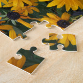 黒い目スーザンフラワーズジグソーパズル ジグソーパズル (側面)