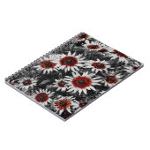 黒い目素晴らしのササンスパイラルノート ノートブック (左側)