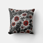 黒い目素晴らしのササンズスロークッション クッション (正面)