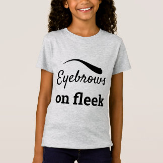 黒い眉毛オンフレックトレンディーフラワーレススタイル, ZFJ Tシャツ