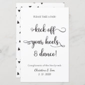 黒い看板を蹴結婚り落とす (正面/裏面)