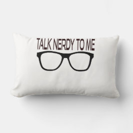 黒い眼鏡でオタクとギークする ランバークッション