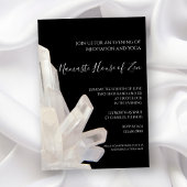 黒い瞑想に白い結晶/ヨガワークショップ 招待状