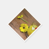 黒い瞳のスーザンのカクテルのナプキン スタンダードカクテルナプキン (角)