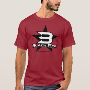 黒い瞳は星-黒/白--を自転車に乗ります Tシャツ