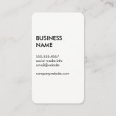 黒い矢印 名刺 (裏面)