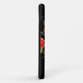 黒い砂糖のスカルの星 Case-Mate iPhoneケース (裏面/右)