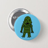 黒い礁湖からの創造物 缶バッジ (正面&裏面)