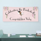 黒い祝花嫁がシャワー/パーティー 横断幕 (トレードショー)