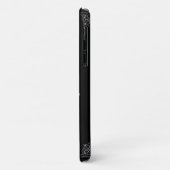 黒い神秘的な占い師の神秘的なクリスタルボール Case-Mate iPhoneケース (裏面/左)