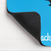 黒い禿鷲 マウスパッド (コーナー)