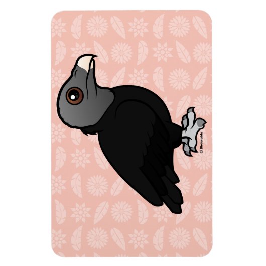 黒い禿鷲 マグネット (縦)