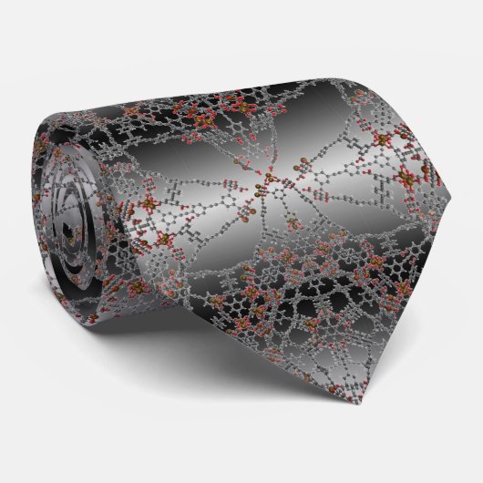 黒い科学のタイ-及び白い勾配NU-100 MOF 2 ネクタイ (ロール)