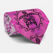 黒い種族のカメ ネクタイ (ロール)