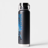 黒い稲妻与え- The People Hope ウォーターボトル (背面)