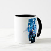 黒い稲妻与え- The People Hope マグカップ (正面右)