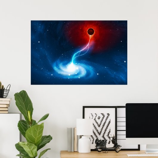 黒い穴 ポスター (ホームオフィス)