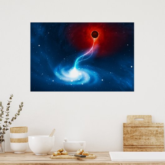 黒い穴 ポスター (キッチン)