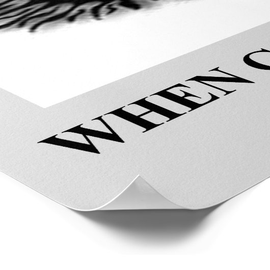 黒い穴 ポスター (角)