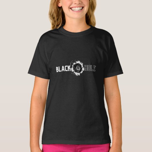 黒い穴 Tシャツ (正面)