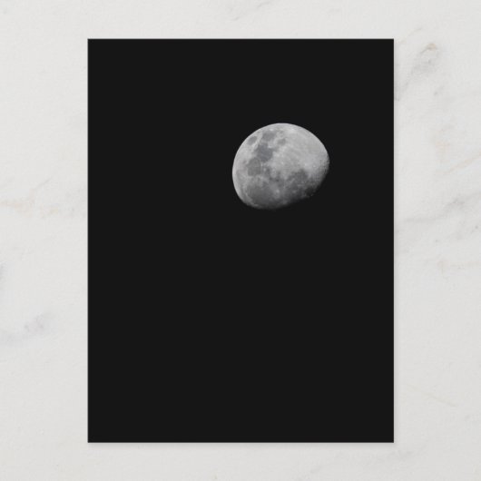 黒い空の月 | ザンビア、サウスルアングワ ポストカード (正面)