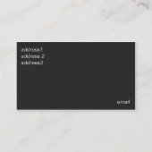 黒い空想の渦巻 名刺 (裏面)