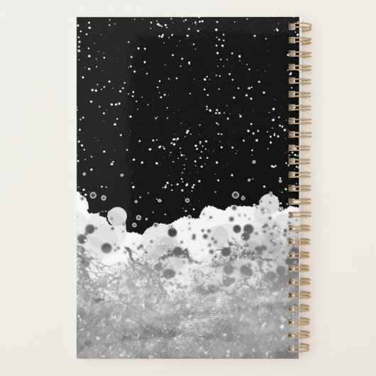 黒い空 プランナー手帳 (裏面)