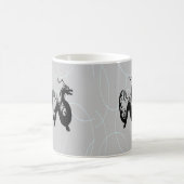 黒い竜を灰色に コーヒーマグカップ (中央)