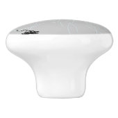 黒い竜を灰色に セラミックノブ (側面)