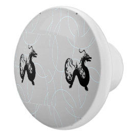 黒い竜を灰色に セラミックノブ