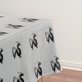 黒い竜を灰色に テーブルクロス