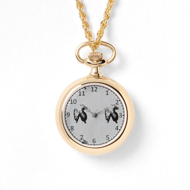 黒い竜を灰色に 腕時計 (正面)