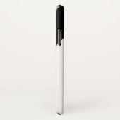 黒い粘着物の点滴注入のiPhone Xの箱 Case-Mate iPhoneケース (裏面/右)