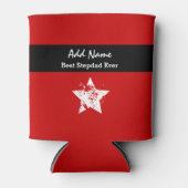 黒い素晴らしリモダンボンA02で赤いSTEPDAD 缶クーラー (正面)