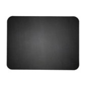 黒い素朴黒板プリント マグネット (横)