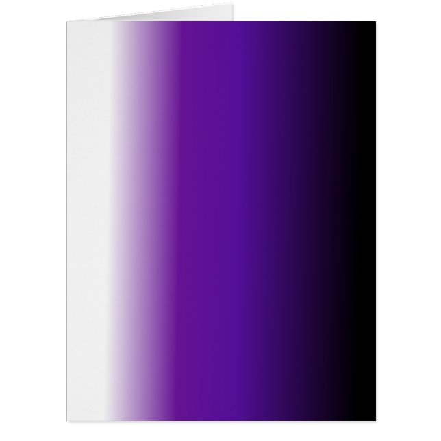 黒い紫色の白いグラデーション (正面)