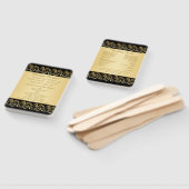 黒い結婚式 プログラム ハンドファン (組立なし)