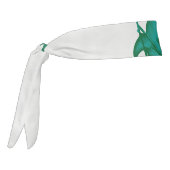 黒い絵を描背中に花と魚の香り タイヘッドバンド (回転270)