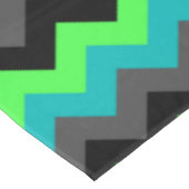 黒い緑のグラデーション山形の大きなテーブルクロス テーブルクロス (アングル)