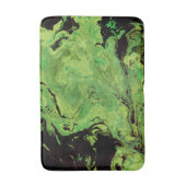 黒い緑の大理石 バスマット (正面縦)