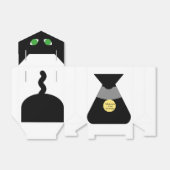 黒い緑の目をした猫 フェイバーボックス (折り畳みなし)