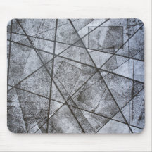 黒い線グレーの長方形抽象芸術