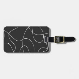 黒い線 ラゲッジタグ