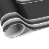 黒い線 ラッピングペーパー (ロールコーナー)