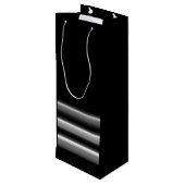 黒い線 ワインギフトバッグ (裏面アングル)