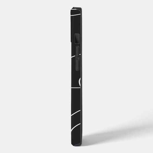 黒い線 Case-Mate iPhoneケース (裏面 / 左)