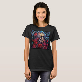 黒い縁どチャアックスバタフライTシャツ Tシャツ