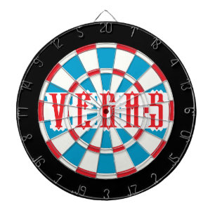 黒い縁のVEGASアメリカーナ ダーツボード